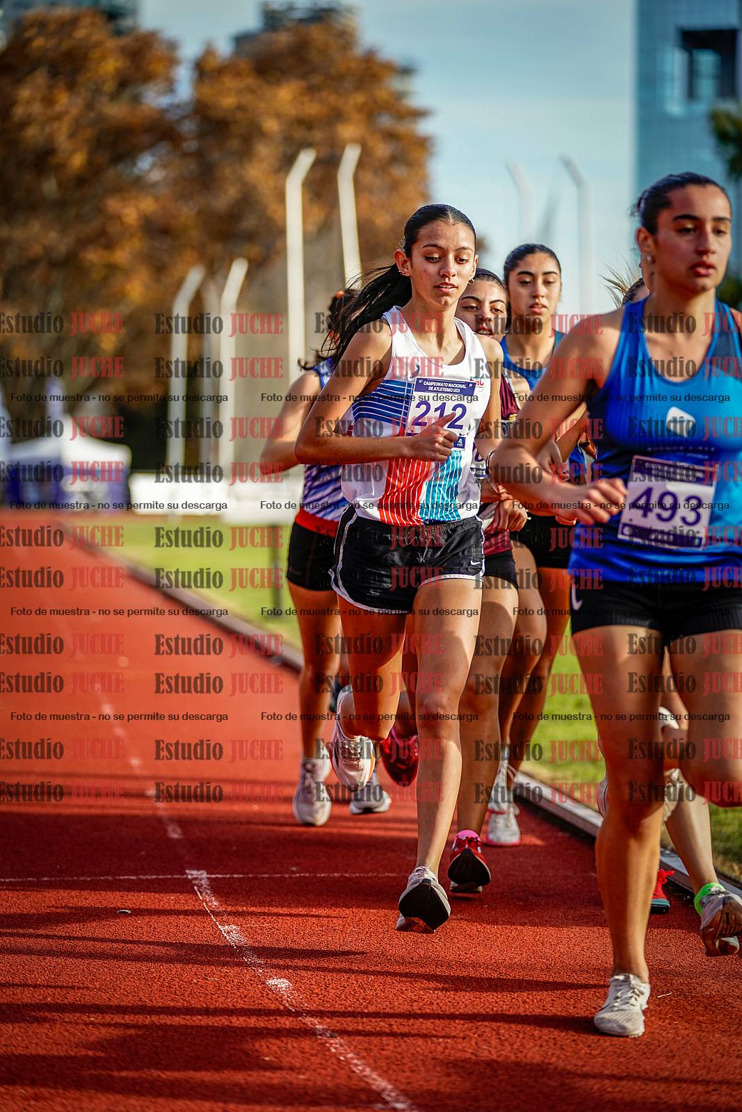 Fotos de los 5000 m de mujeres