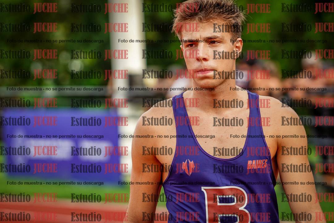 Fotos de los 400 m llanos de varones