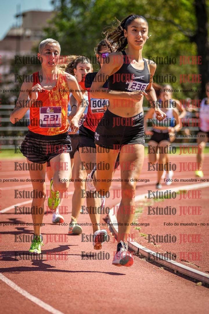 Fotos de los 1500 m de mujeres