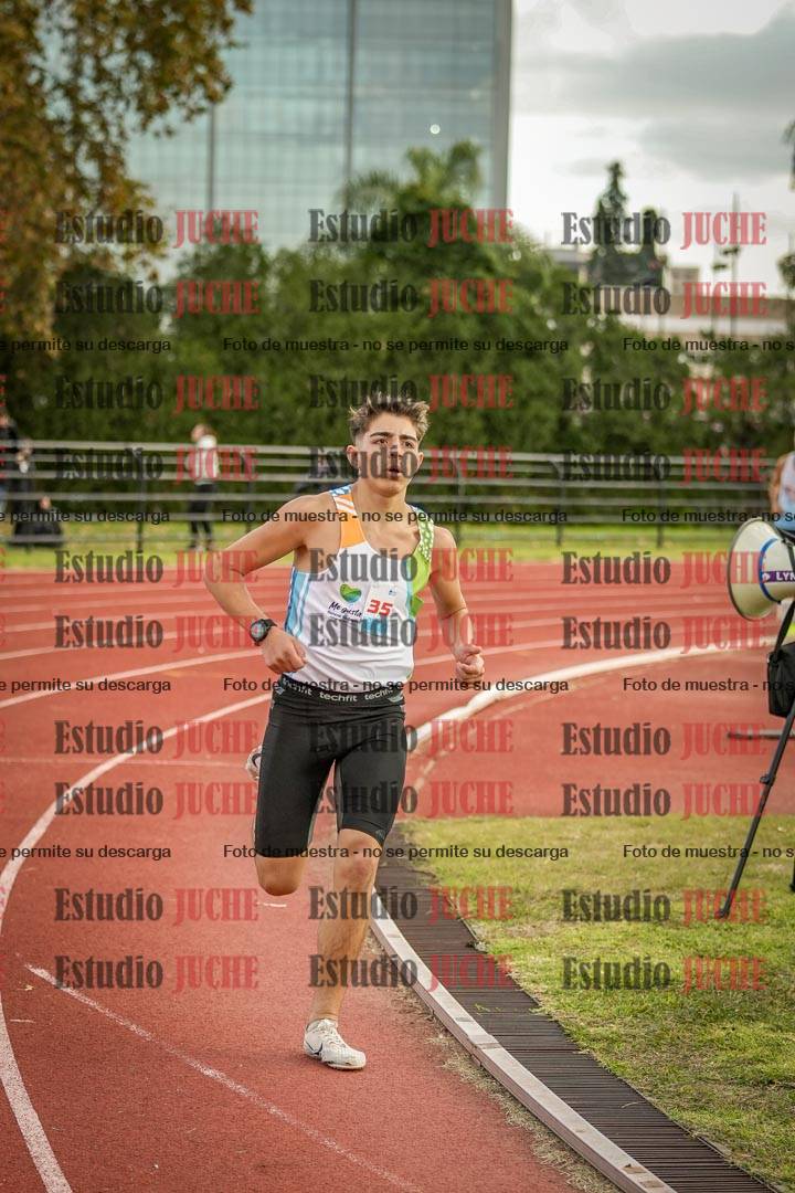 Fotos de los 1500 m llanos de varones