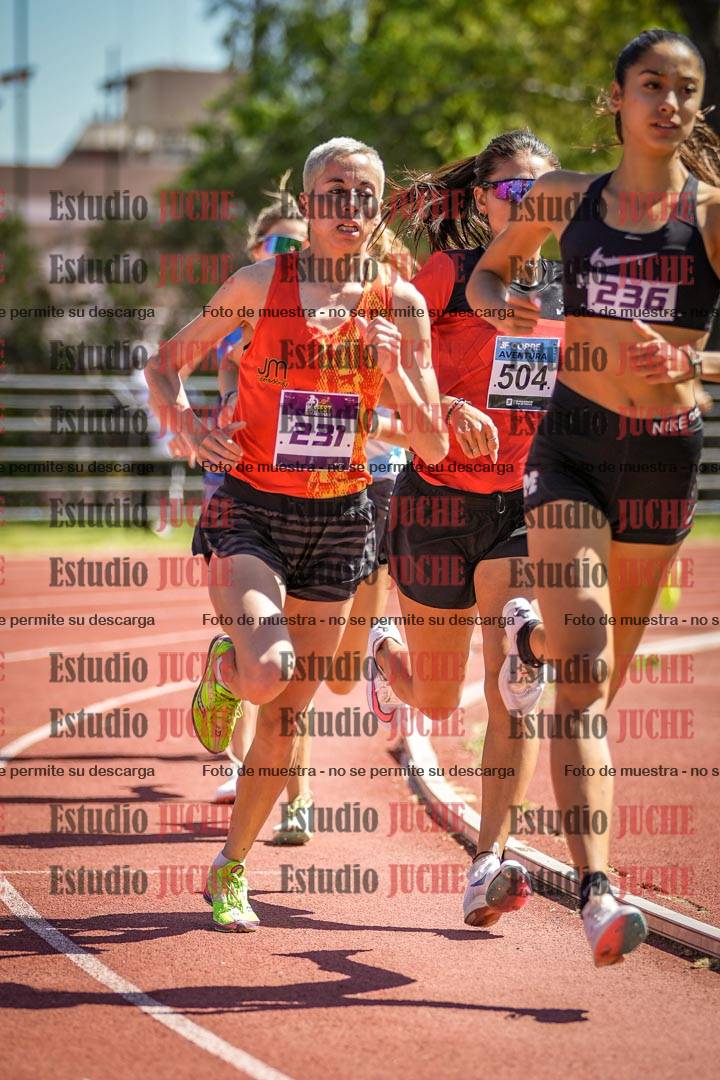 Fotos de los 1500 m de mujeres