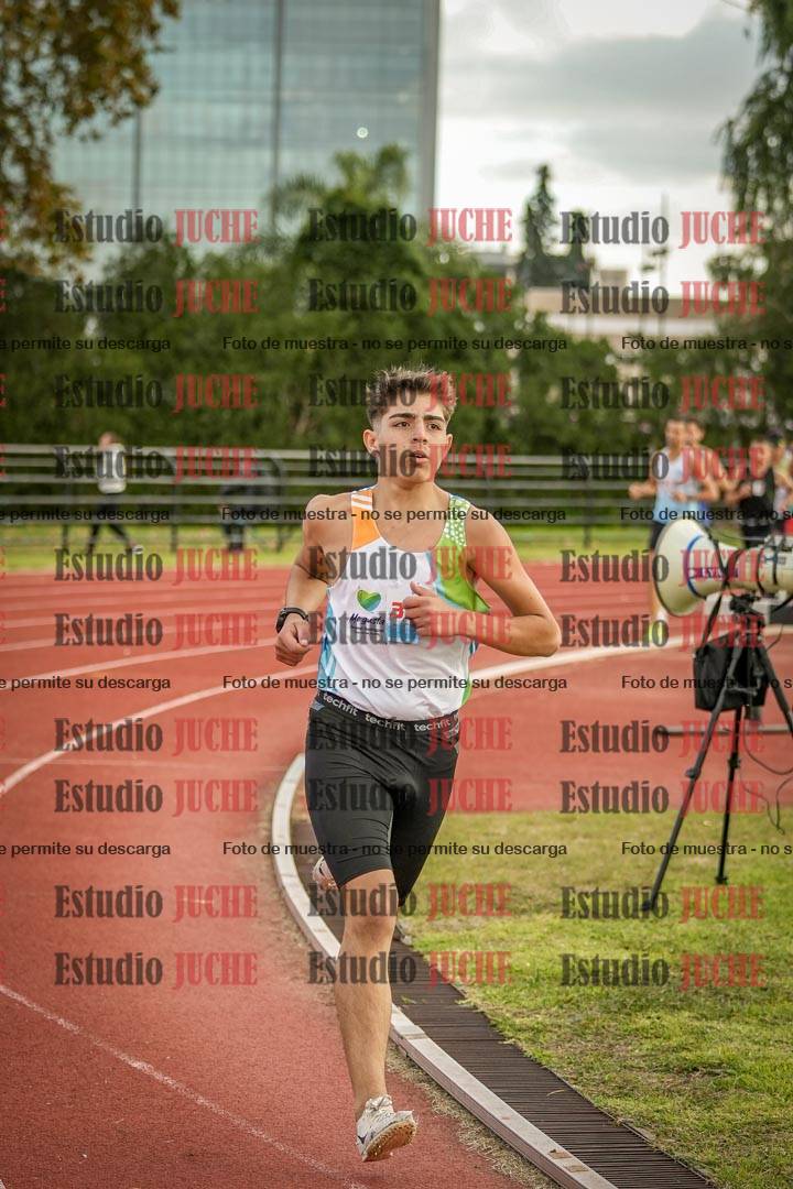Fotos de los 1500 m llanos de varones