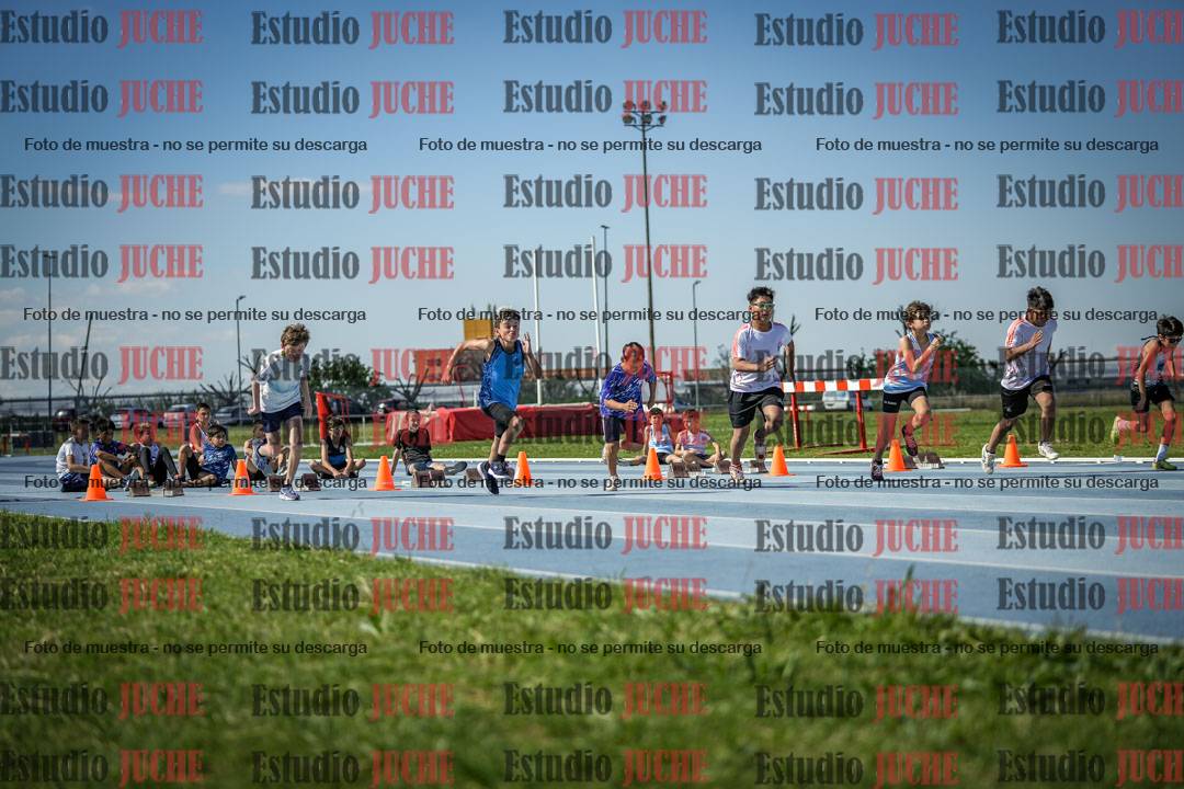 Fotos de los 50 m llanos de varones