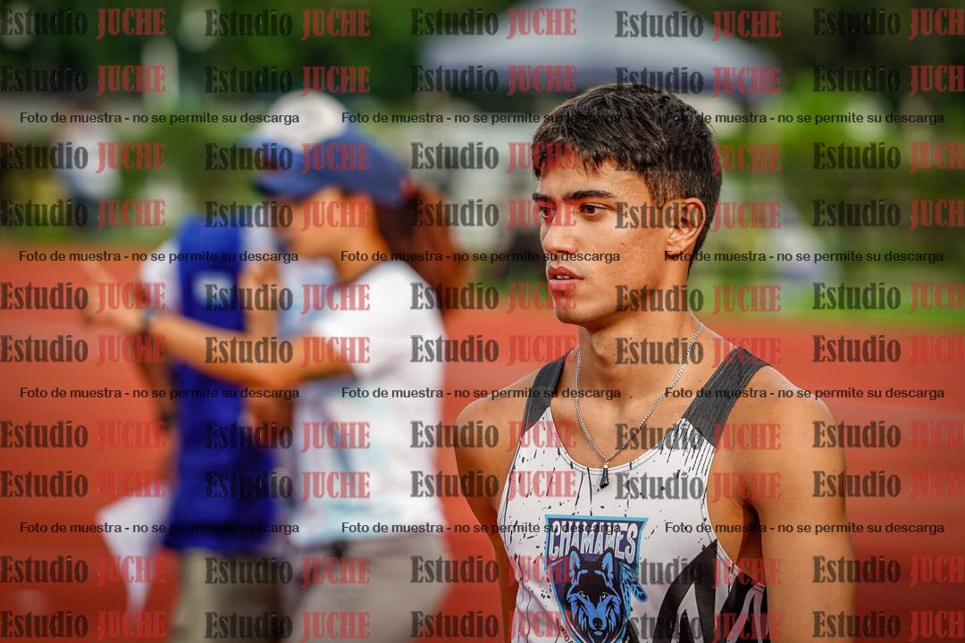 Fotos de los 400 m llanos de varones