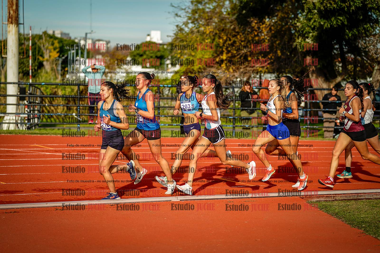 Fotos de los 5000 m de mujeres