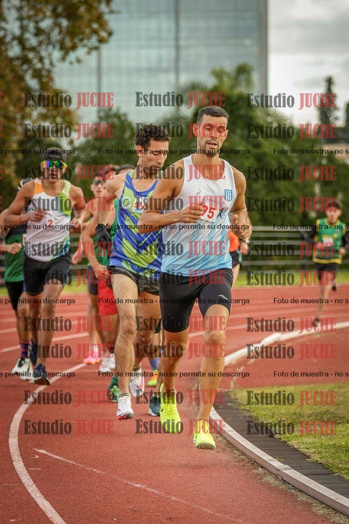 Fotos de los 1500 m llanos de varones
