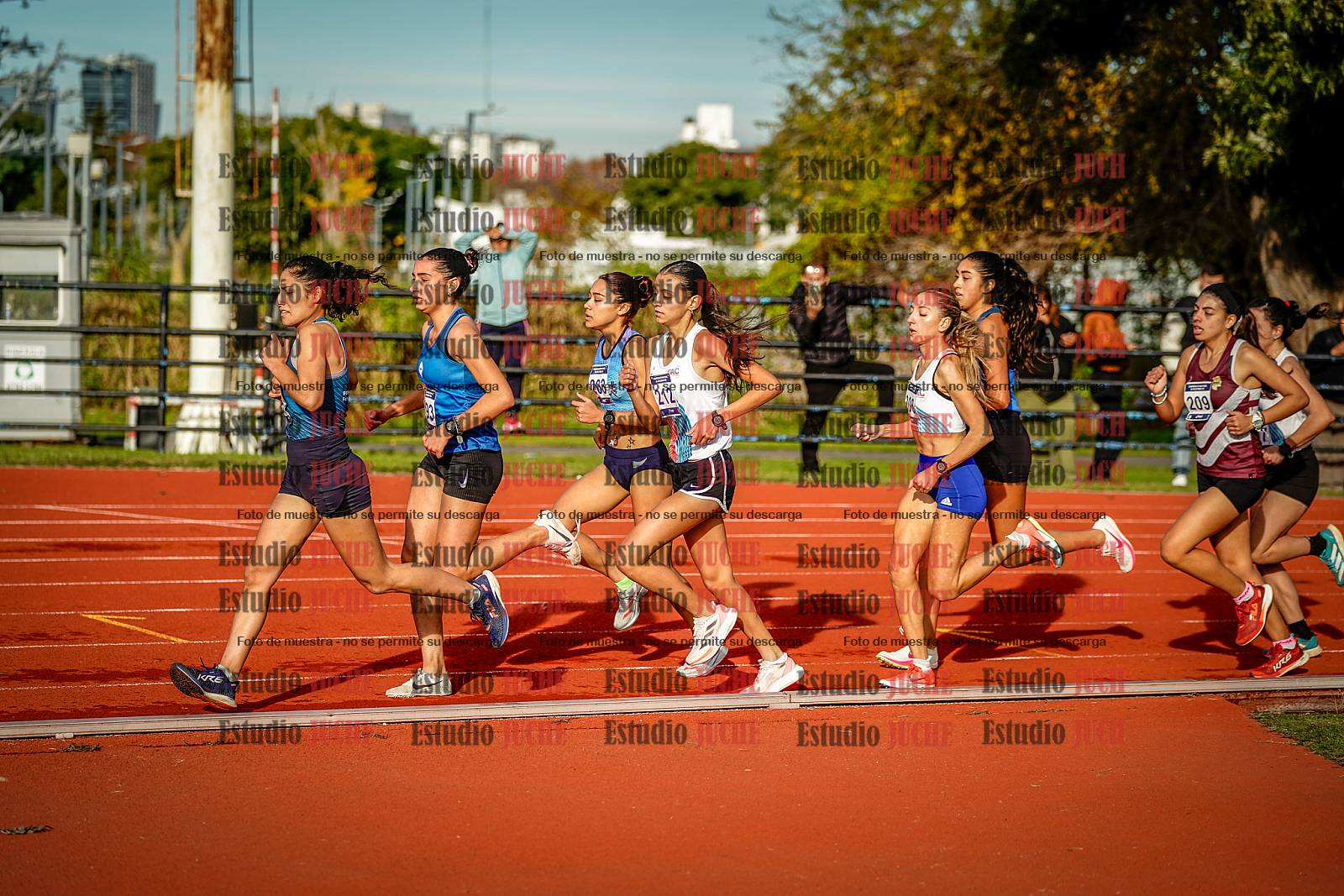 Fotos de los 5000 m de mujeres