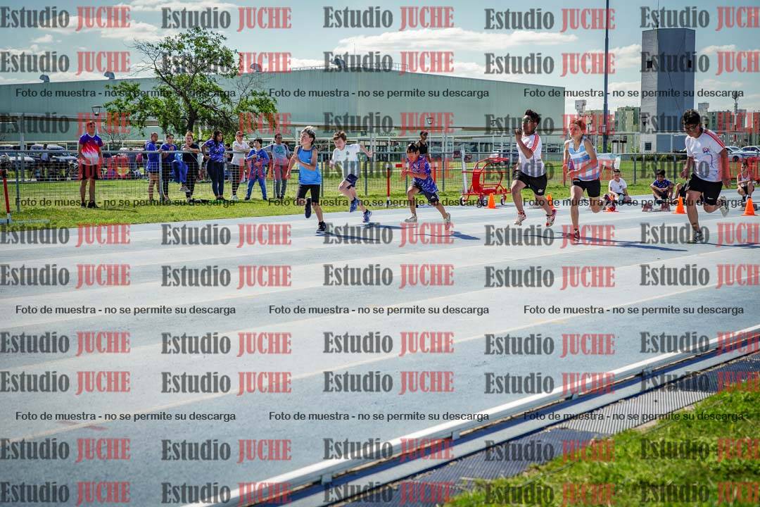 Fotos de los 50 m llanos de varones