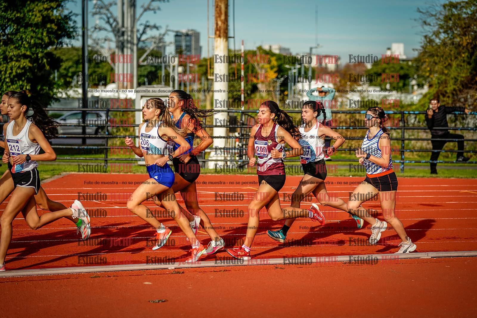 Fotos de los 5000 m de mujeres