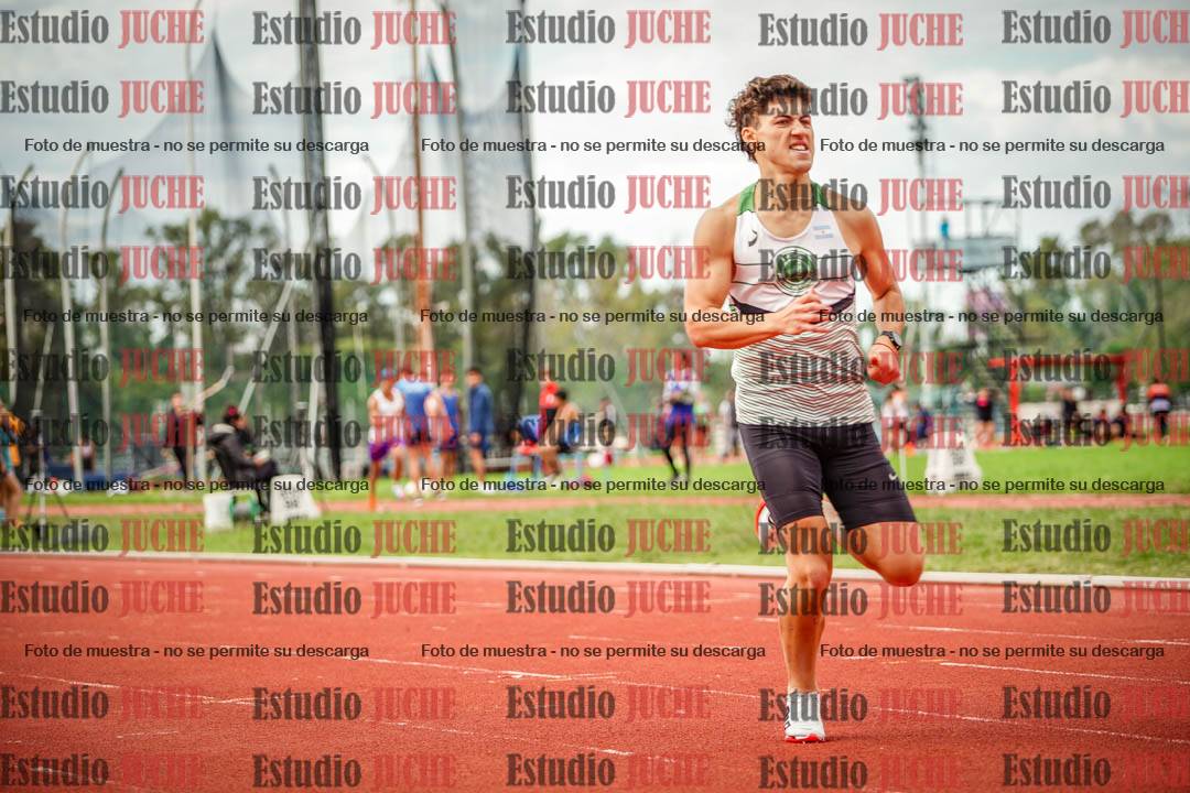 Fotos de los 400 m llanos de varones
