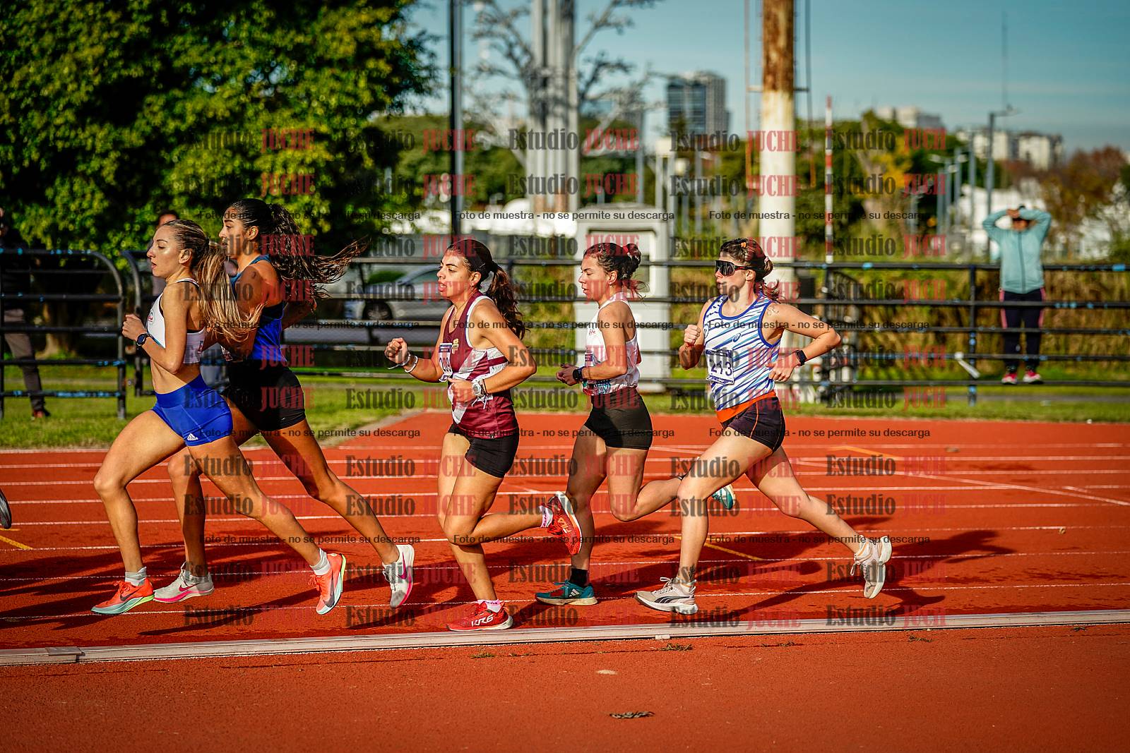 Fotos de los 5000 m de mujeres