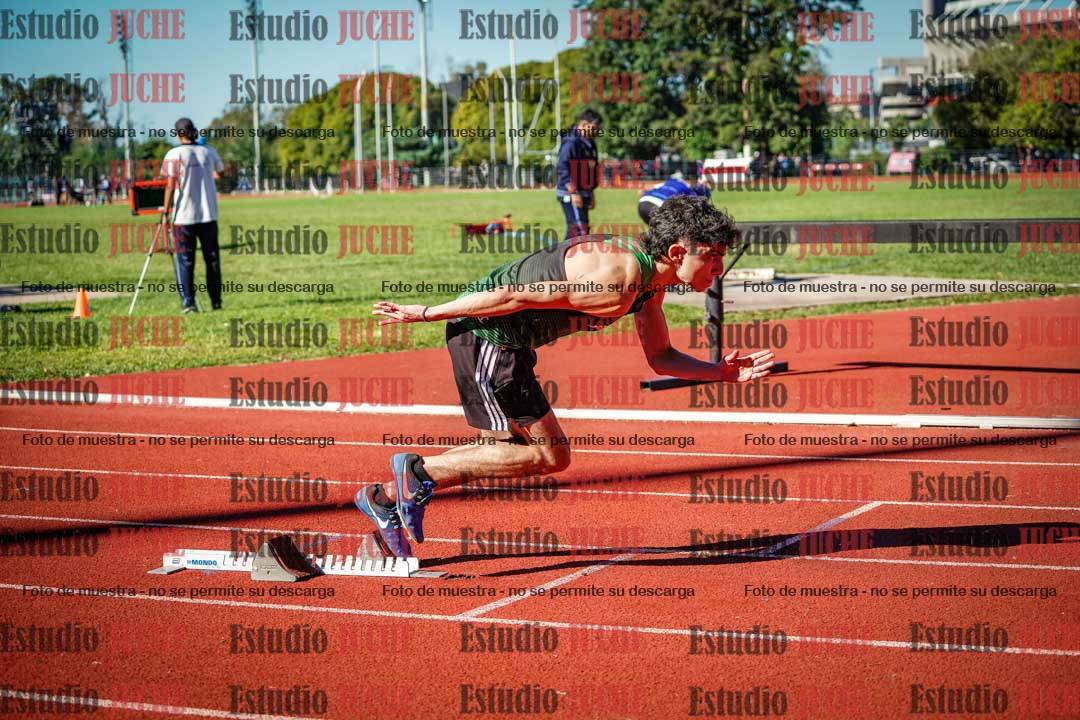 Fotos de los 400 m de varones