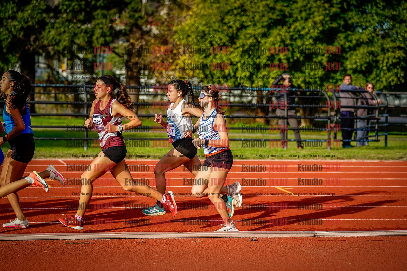 Fotos de los 5000 m de mujeres