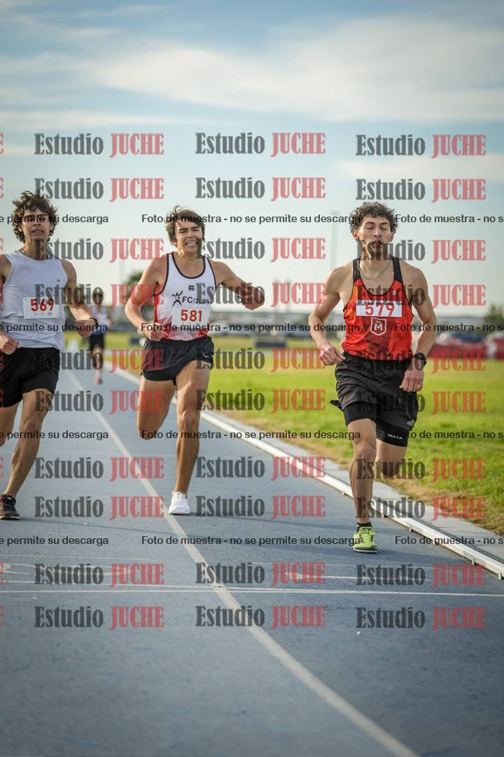 Fotos de los 1500 m llanos de varones