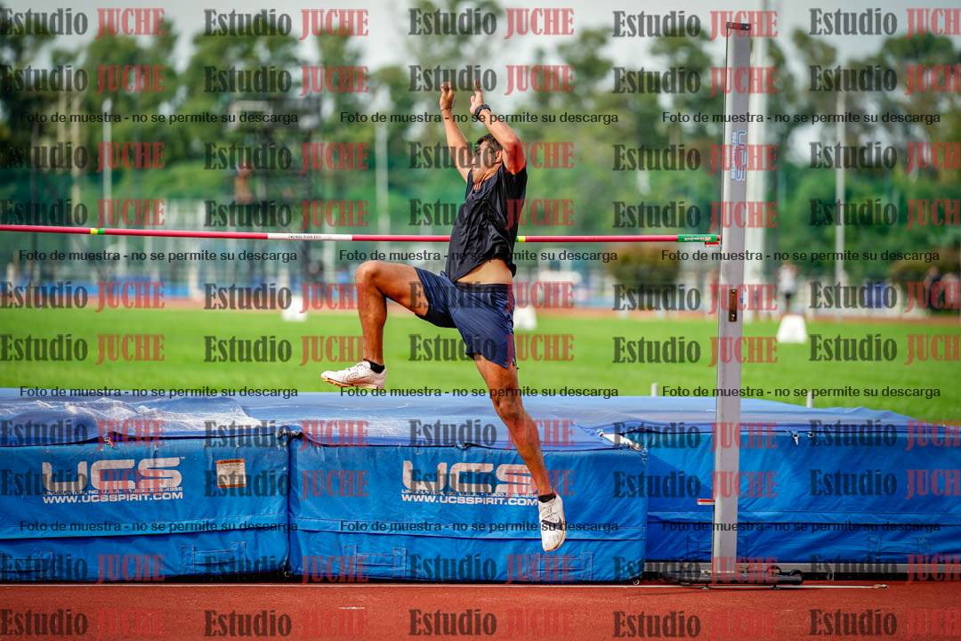 Fotos del salto en alto de varones - decatlón 4