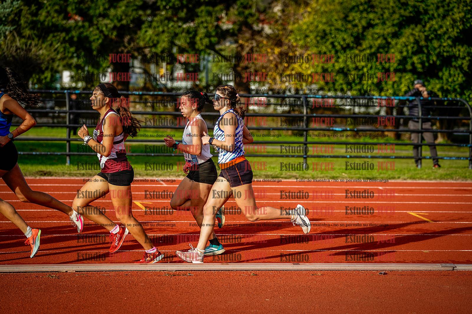 Fotos de los 5000 m de mujeres