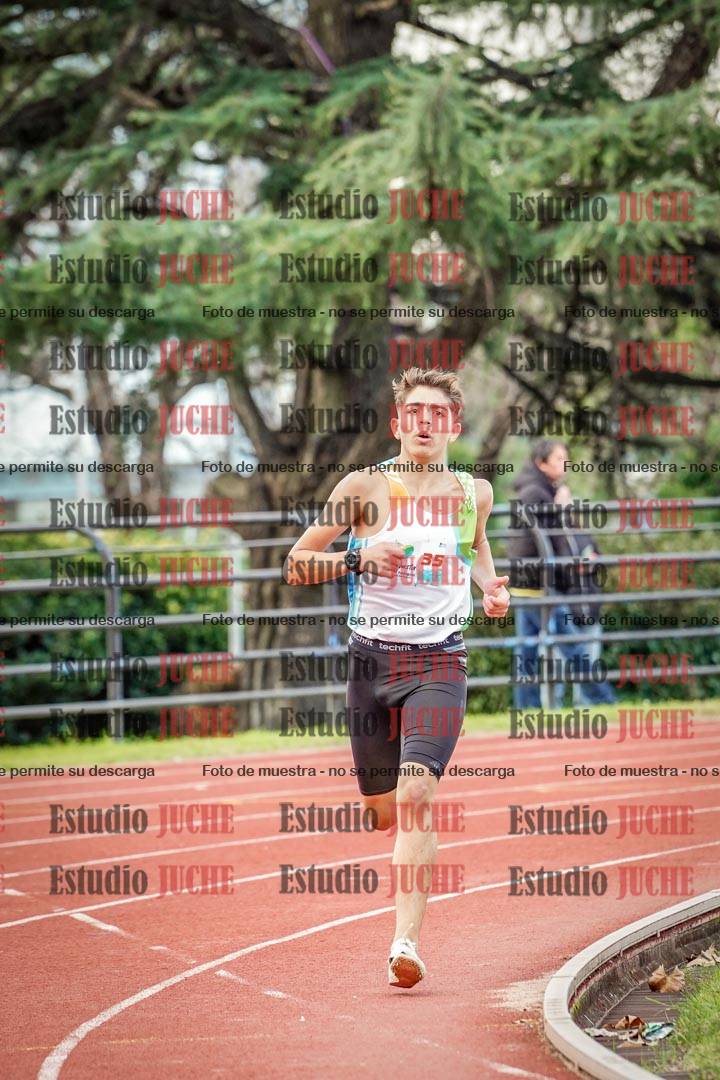 Fotos de los 1500 m llanos de varones
