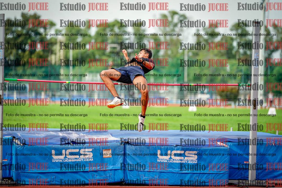Fotos del salto en alto de varones - decatlón 4