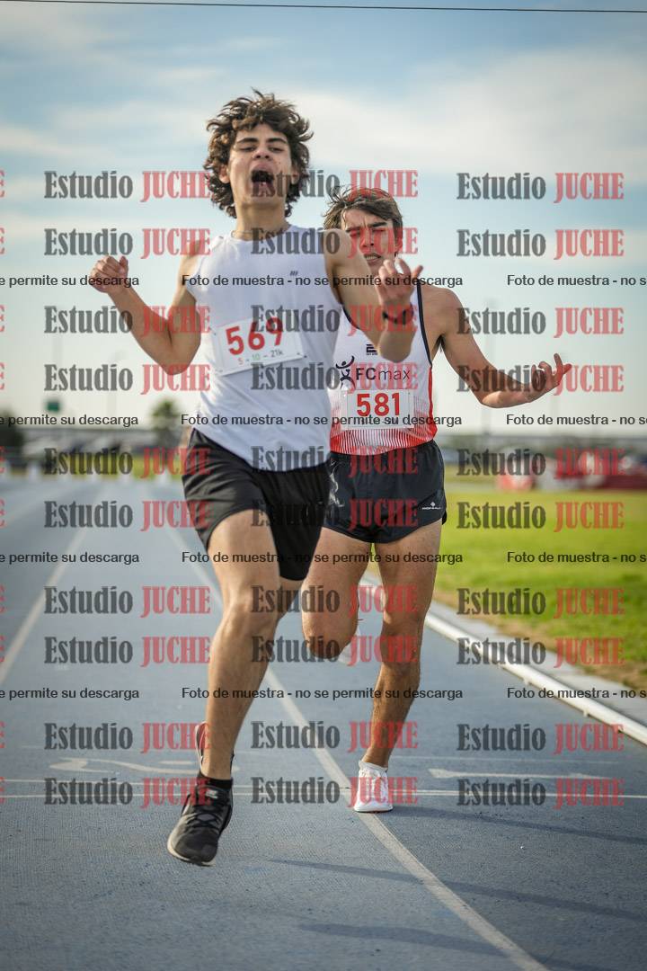 Fotos de los 1500 m llanos de varones