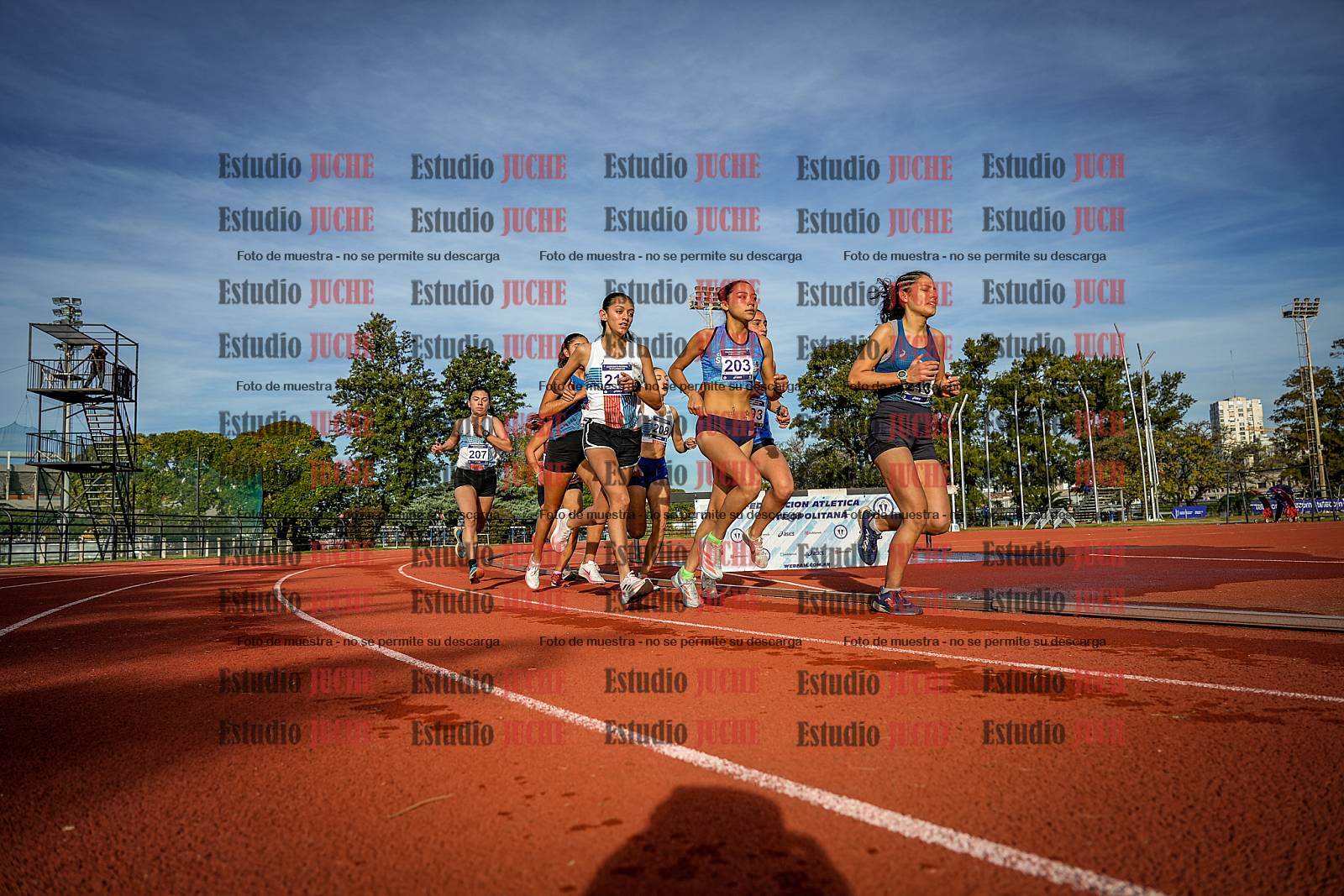 Fotos de los 5000 m de mujeres