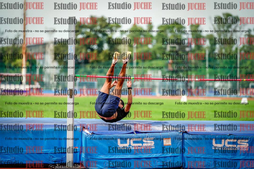 Fotos del salto en alto de varones - decatlón 4
