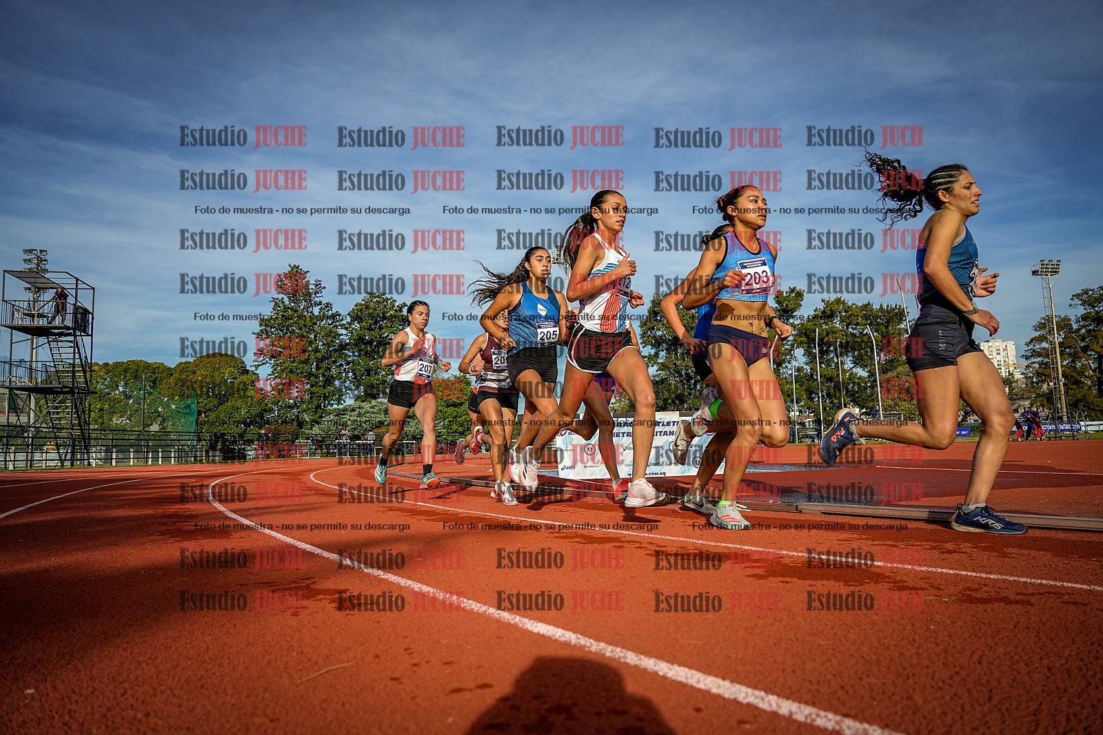 Fotos de los 5000 m de mujeres