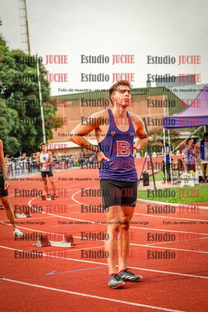 Fotos de los 400 m llanos de varones