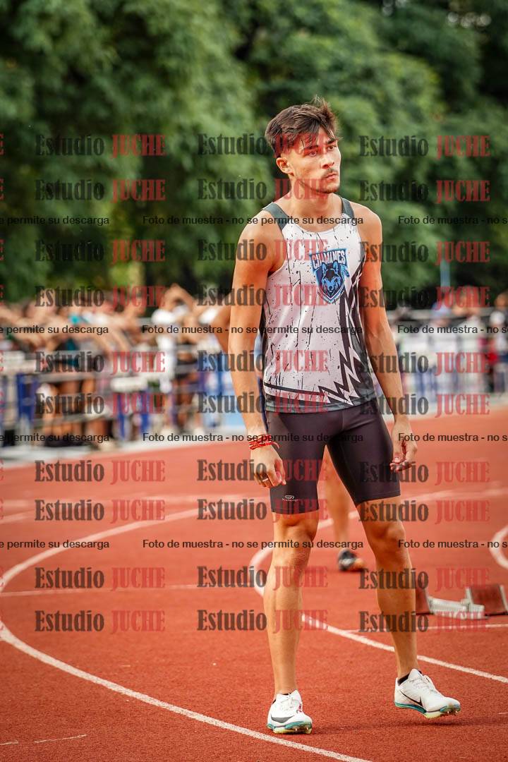 Fotos de los 400 m llanos de varones
