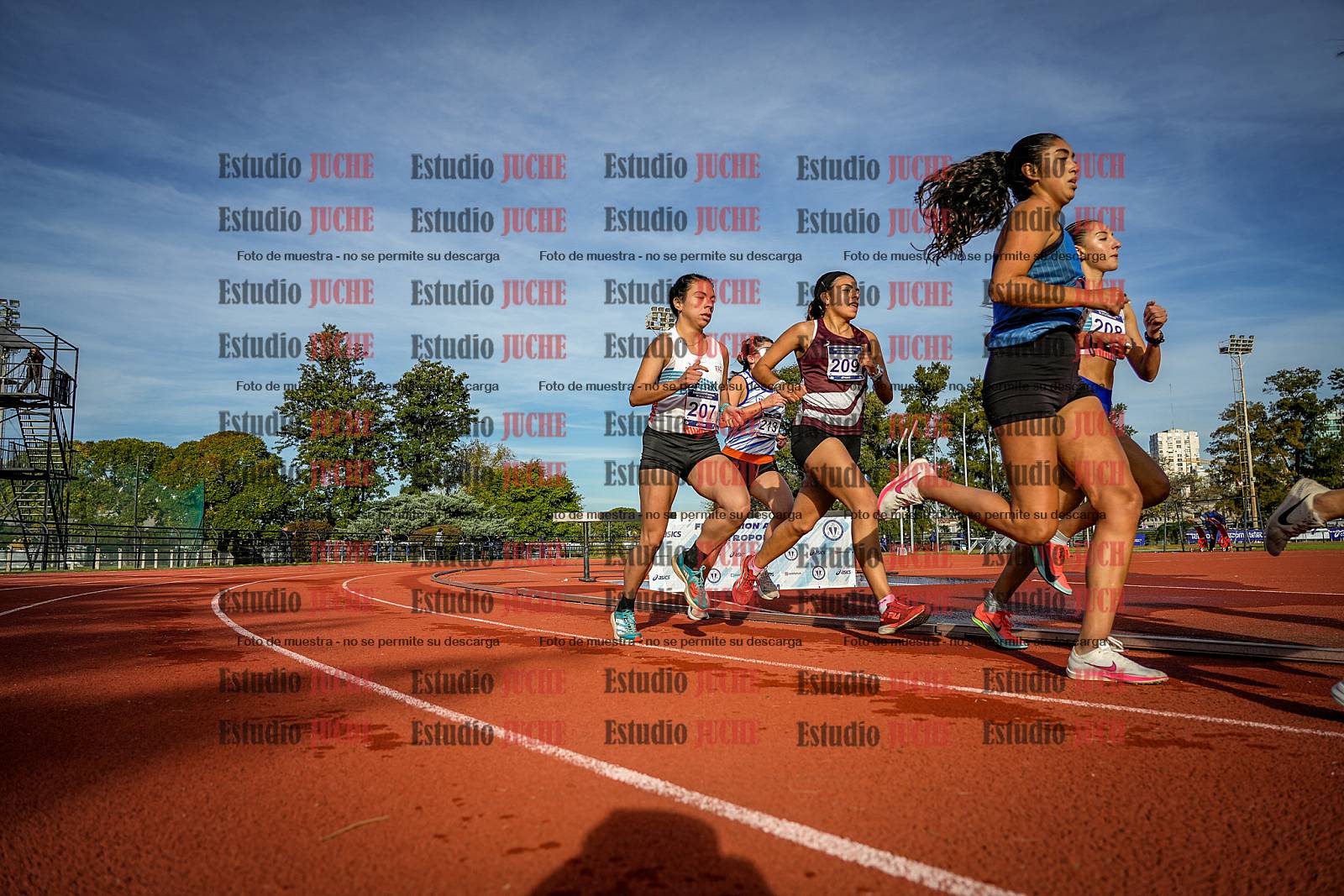 Fotos de los 5000 m de mujeres