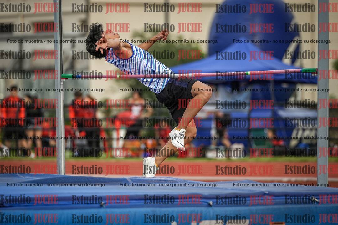 Fotos del salto en alto de varones - decatlón 4
