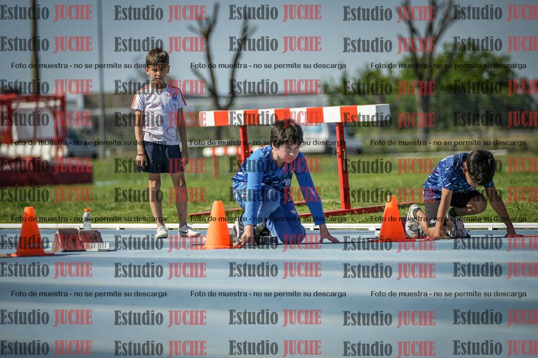 Fotos de los 50 m llanos de varones