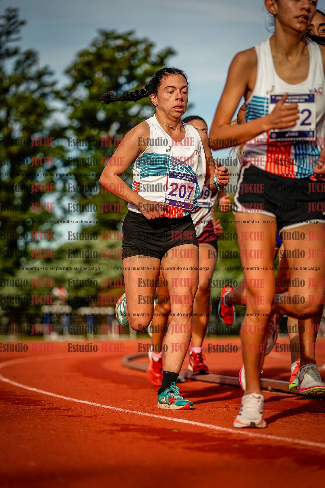 Fotos de los 5000 m de mujeres