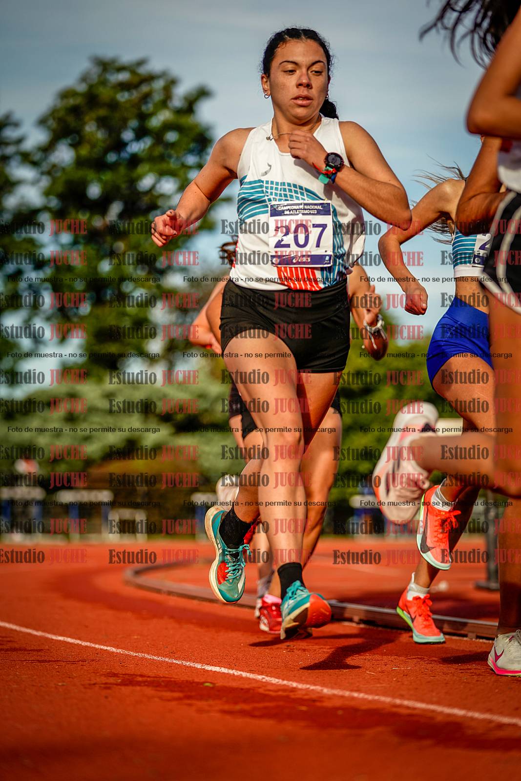 Fotos de los 5000 m de mujeres
