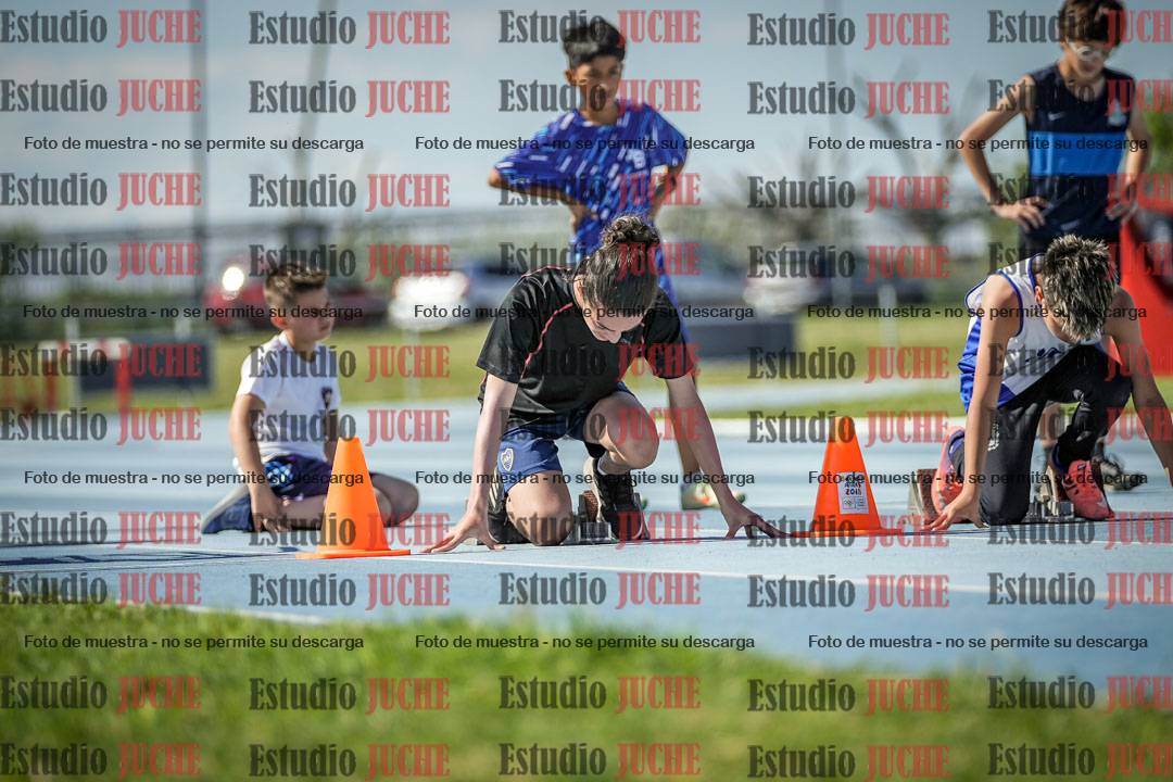 Fotos de los 50 m llanos de varones