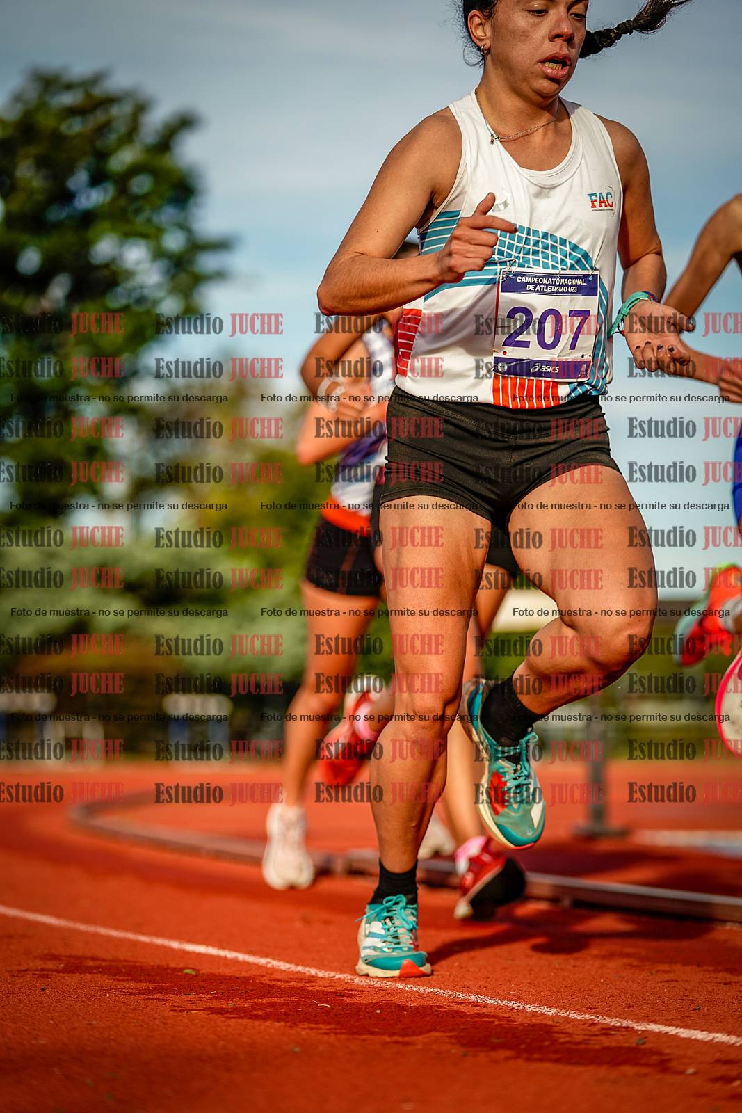 Fotos de los 5000 m de mujeres