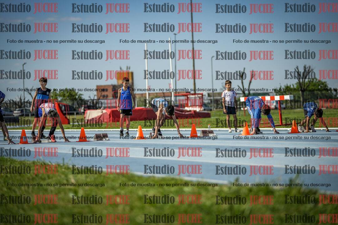 Fotos de los 50 m llanos de varones