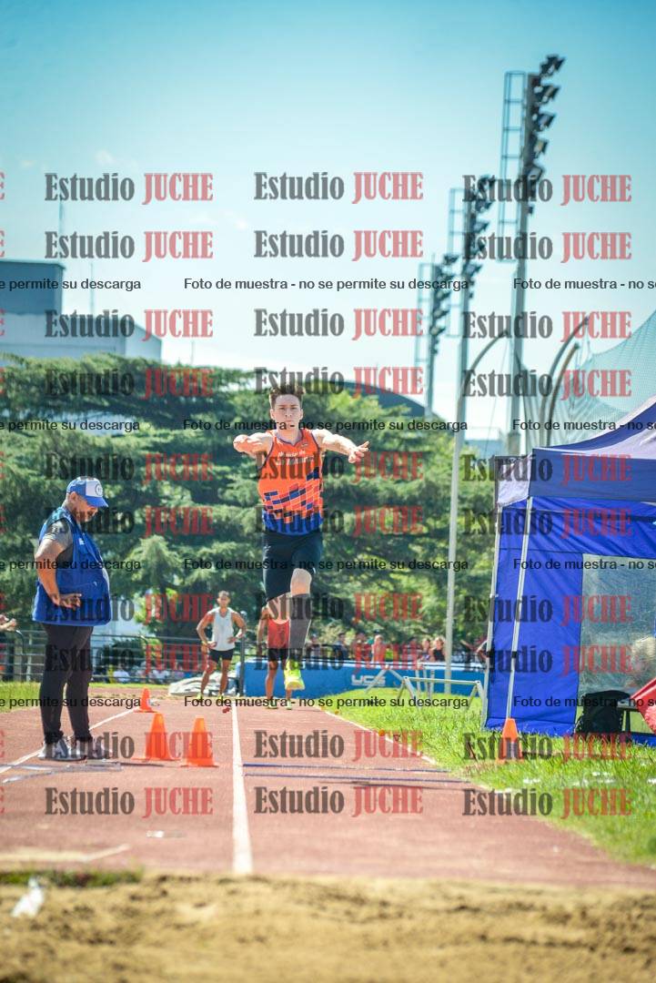Fotos del salto triple de varones