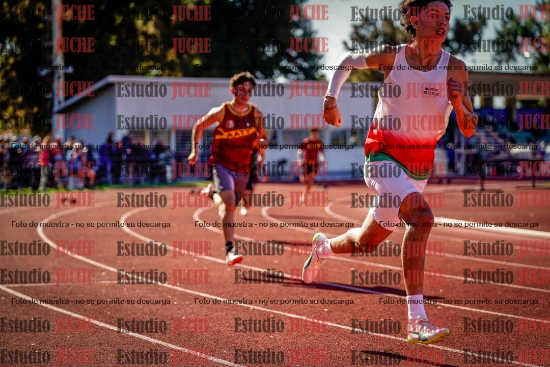 Fotos de los 400 m de varones