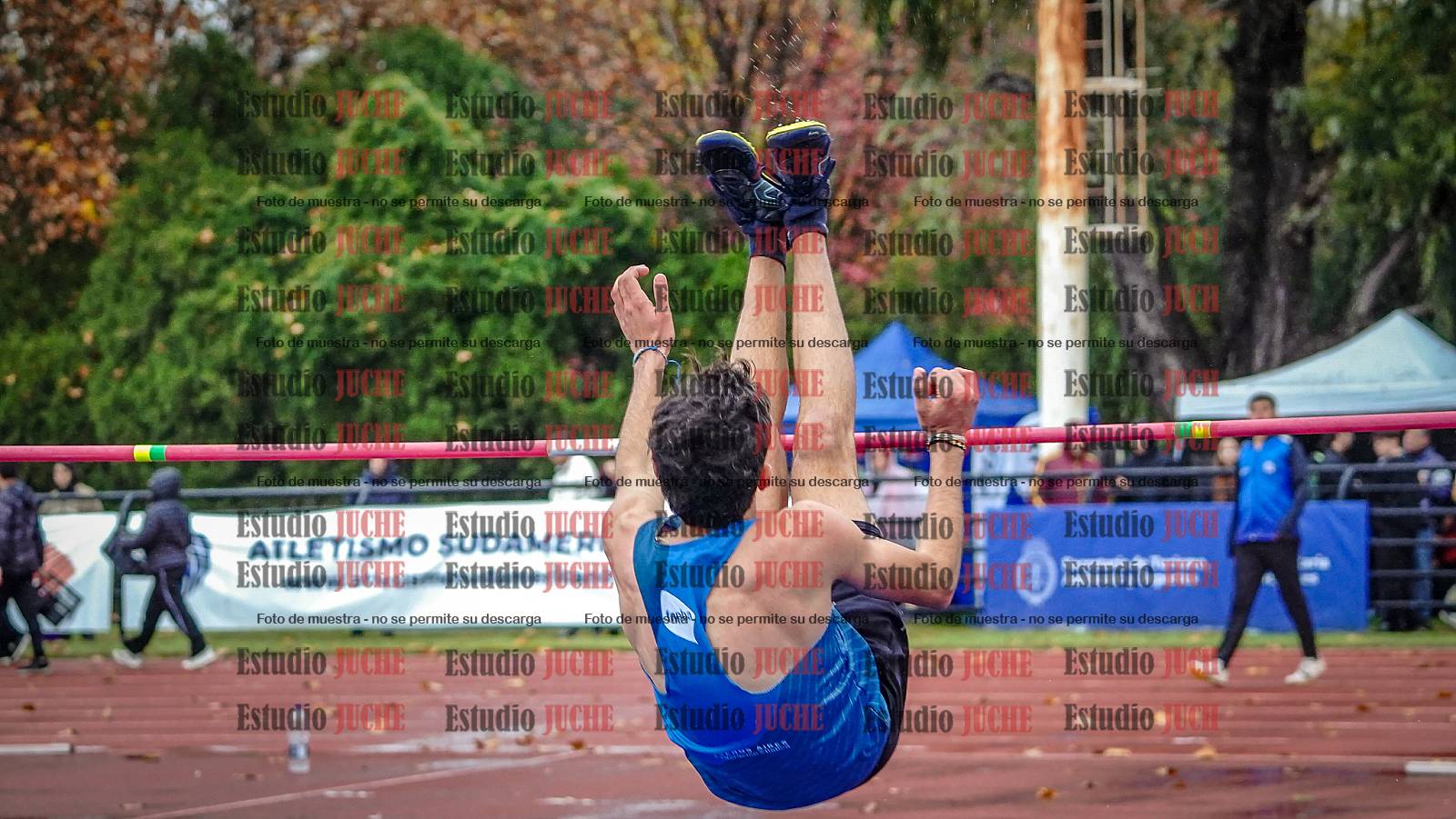 Fotos del salto en alto de varones - decatlón 4