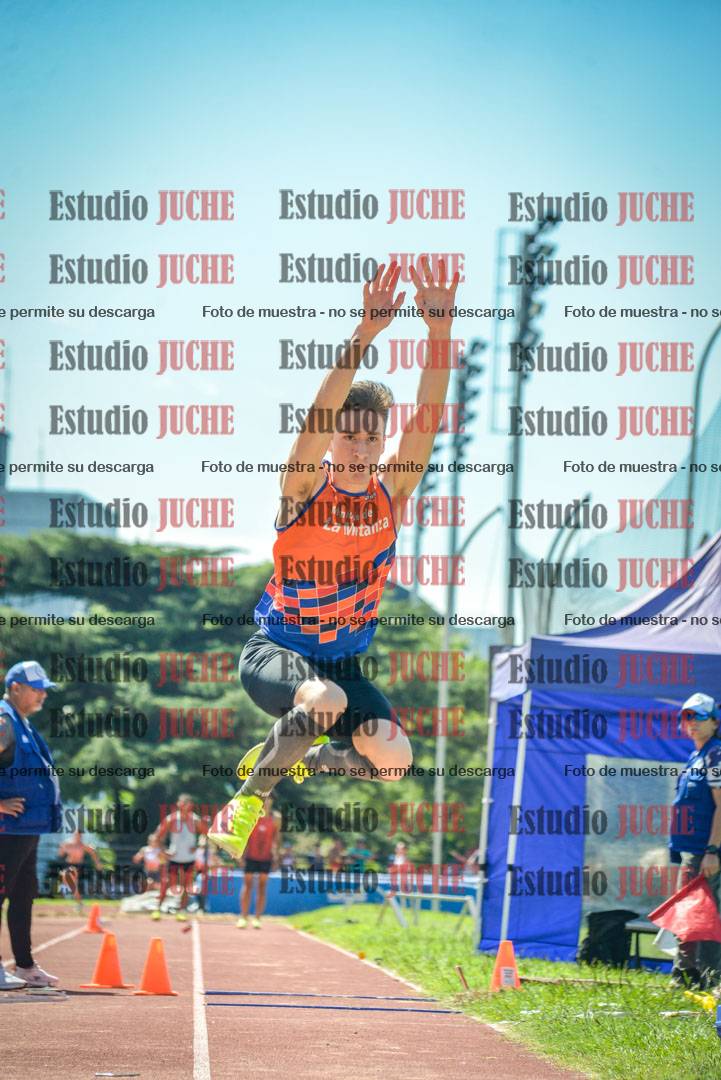 Fotos del salto triple de varones