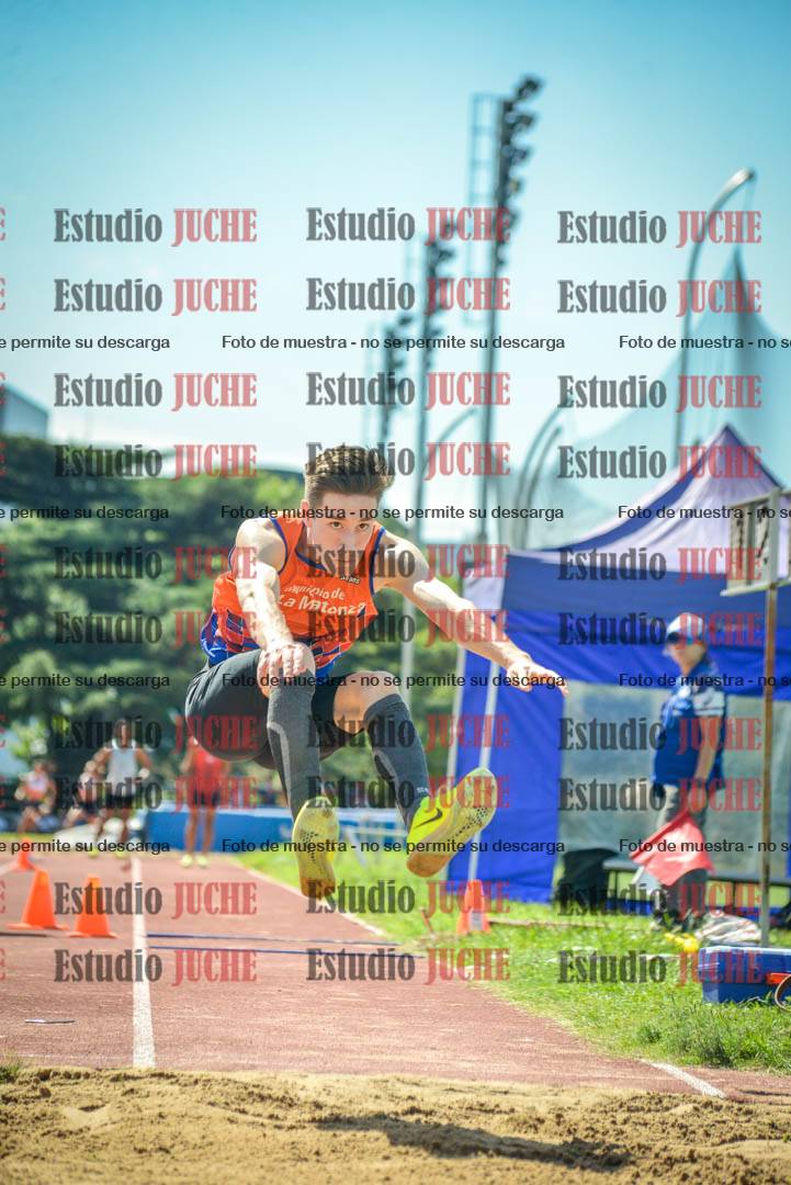 Fotos del salto triple de varones
