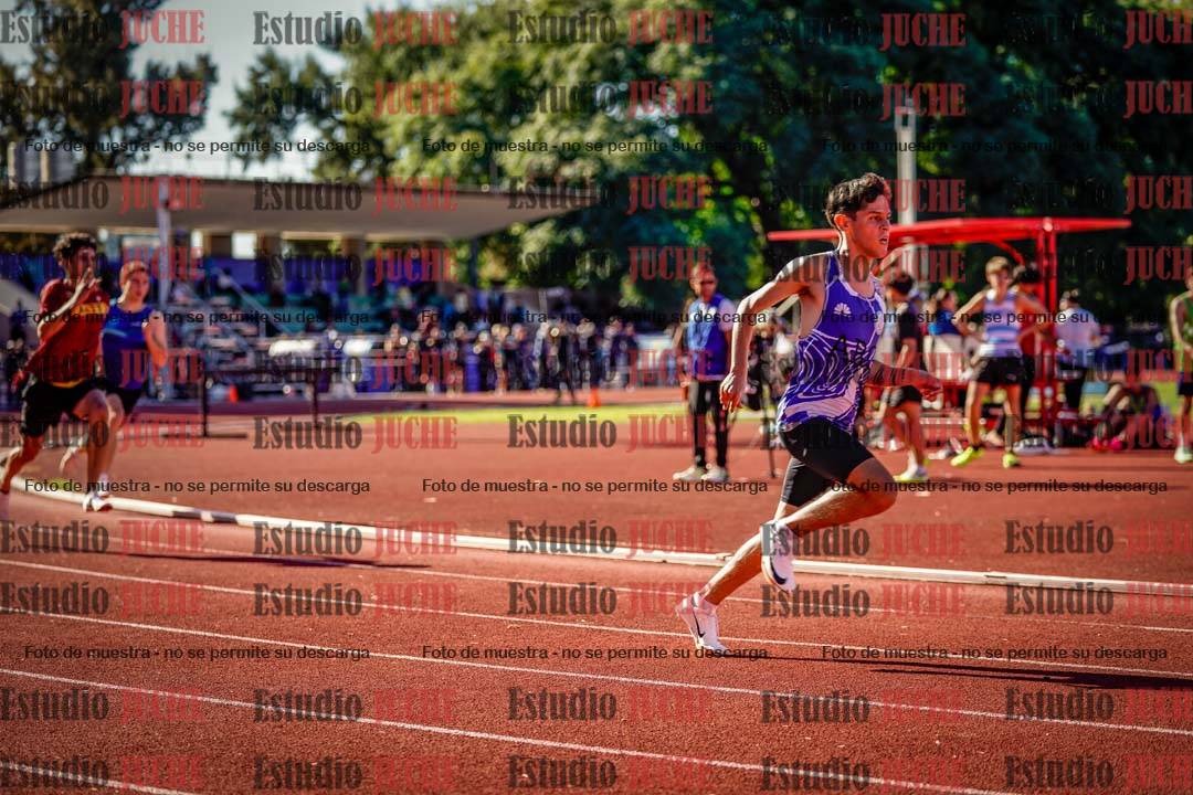 Fotos de los 400 m de varones