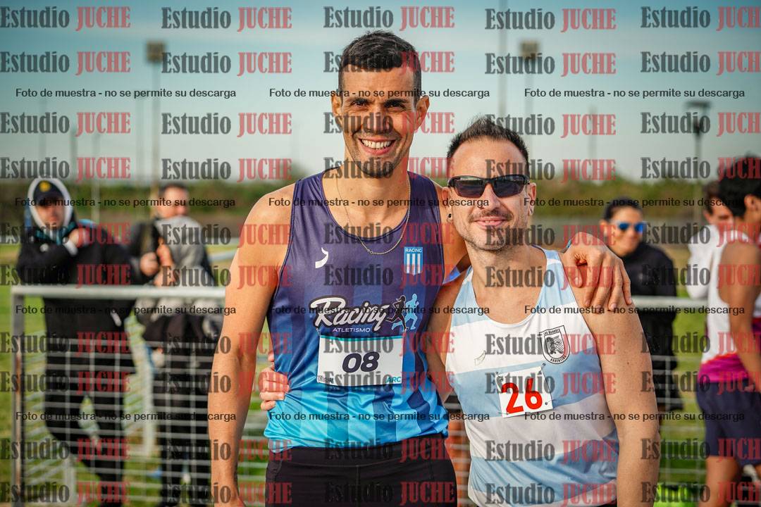 Fotos de los 1500 m llanos de varones
