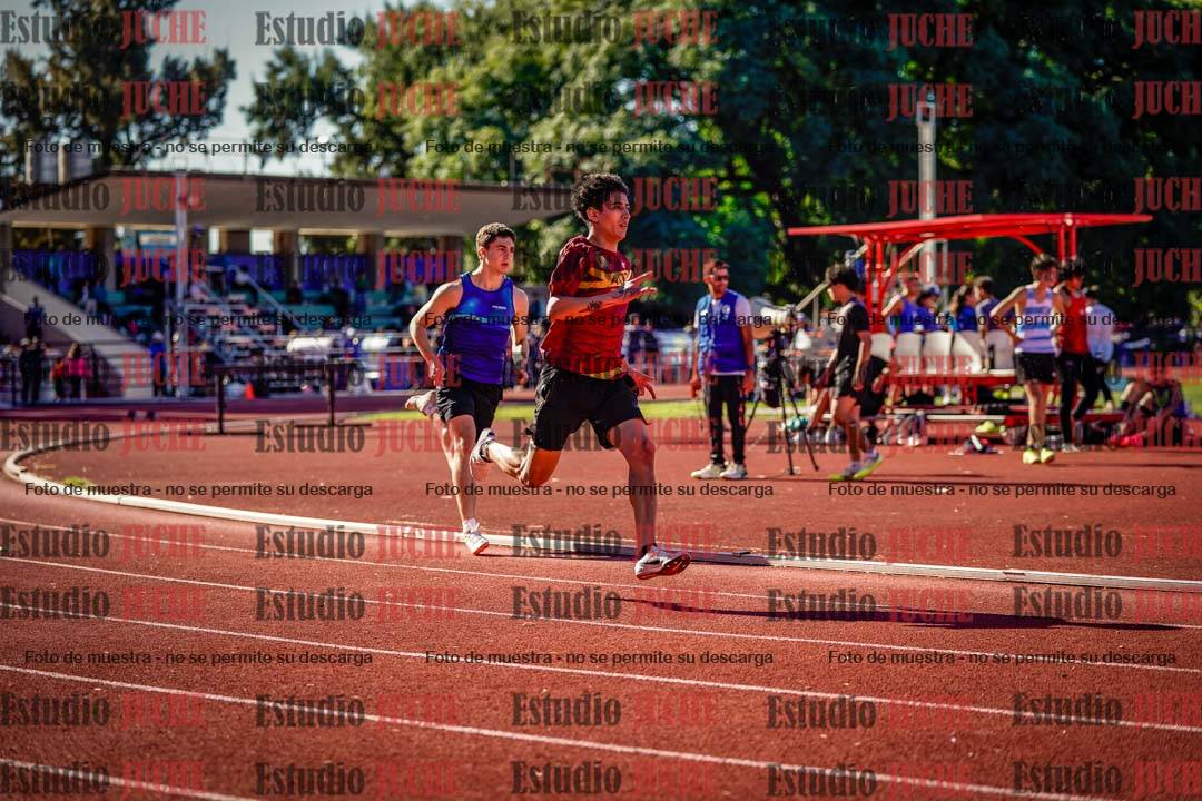 Fotos de los 400 m de varones