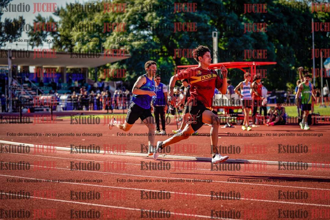 Fotos de los 400 m de varones