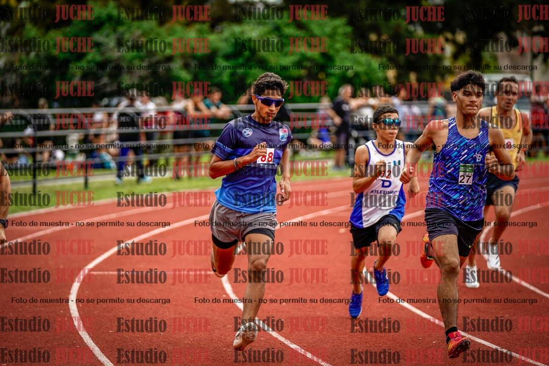 Fotos de los 800 m de varones