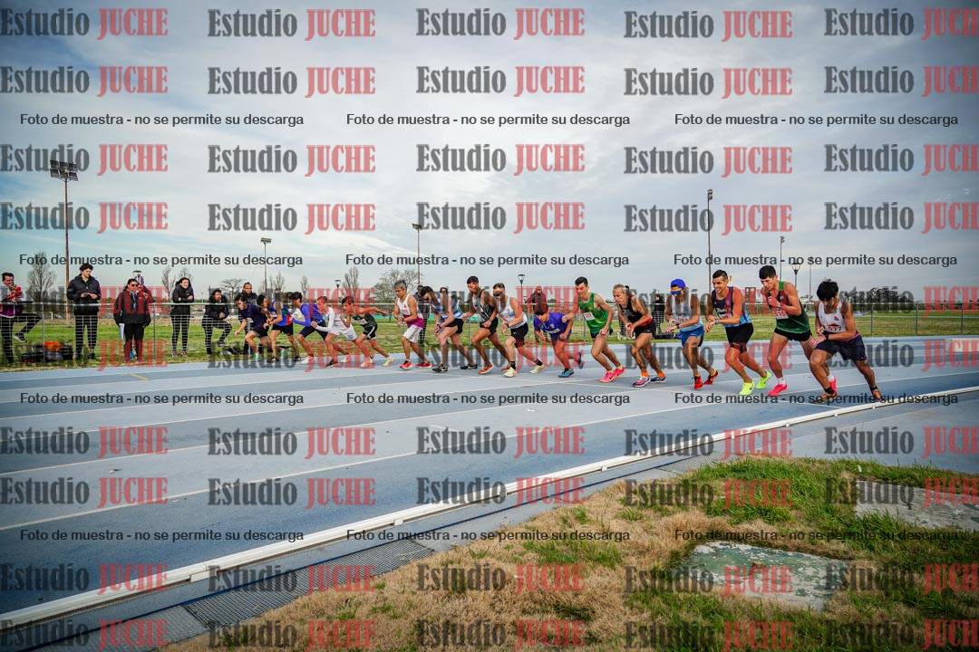 Fotos de los 1500 m llanos de varones