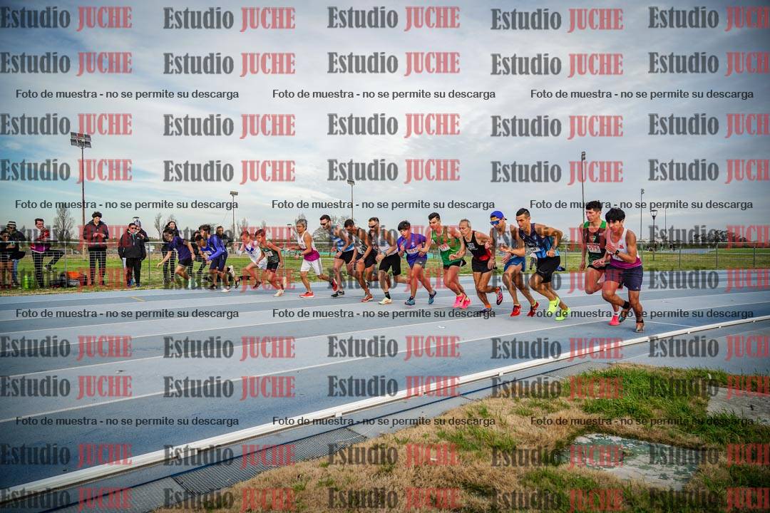 Fotos de los 1500 m llanos de varones