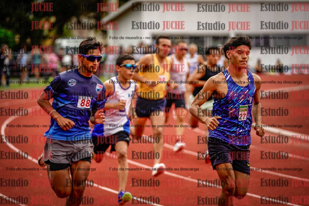 Fotos de los 800 m de varones