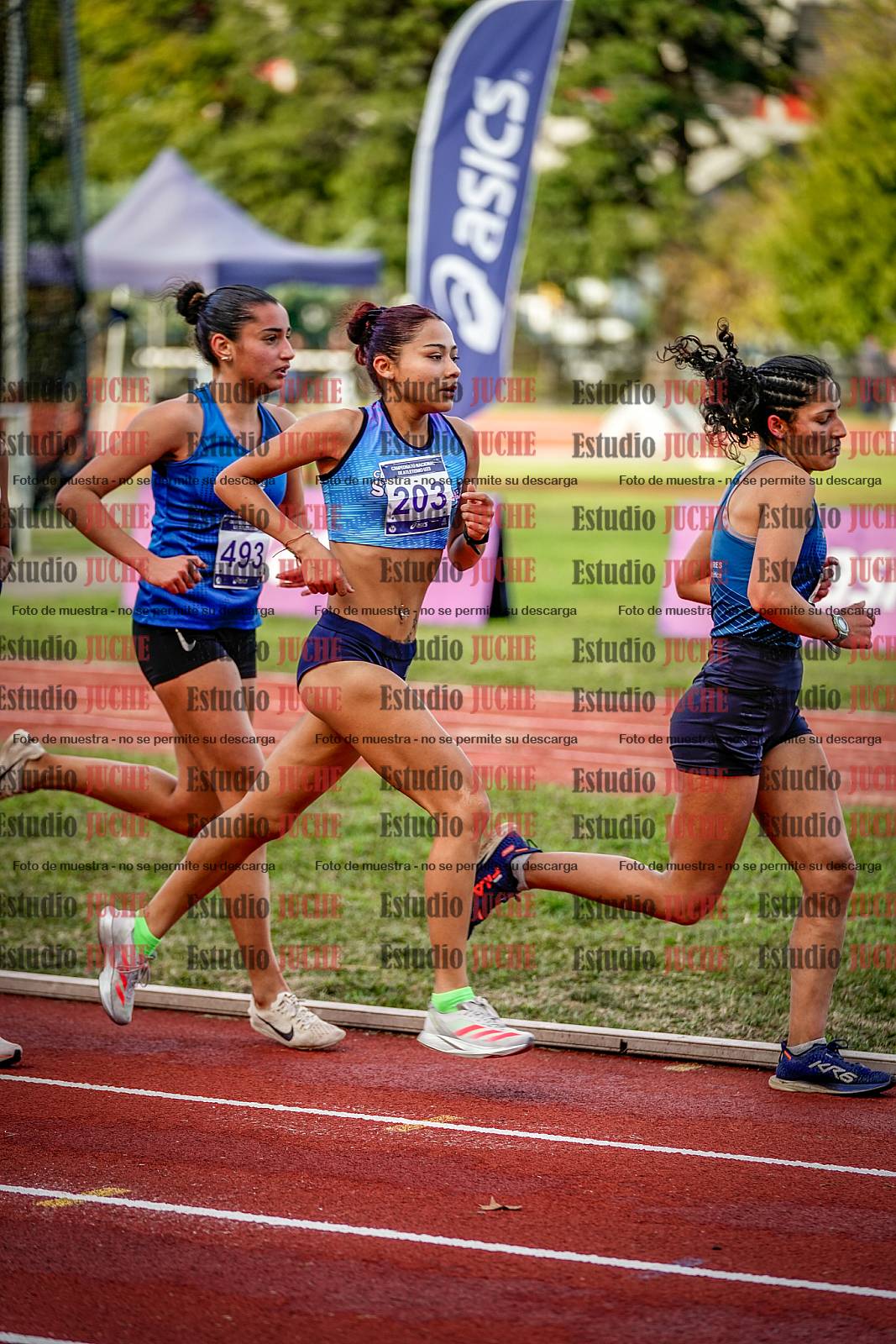 Fotos de los 5000 m de mujeres